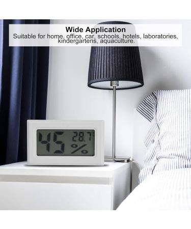 Indoor Thermometer & Humidity Meter - Mini Digital Thermometers (TS-804-W) for Accurate Indoor Climate Control - Buy Internationally - Buy Online on GoSupps.com