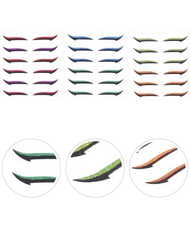 Beatifufu 18 Pairs Anti Sweat Eyeliner Eye Lift Tape Adhesive Eye Line Strip Self- Adhesive Eye Lift Strips Eye Makeup Tape Diy Eyelid Tape Adhesive Eyeliner Tape Man Sticker Prom Tool 9x10cm As Shown 1 - Buy Online on GoSupps.com