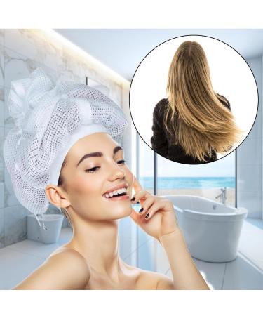 Ruzister Mesh Plopping Cap for Curly Hair Drying | Adjustable Network Hood for Perfect Curls - Buy Online on GoSupps.com