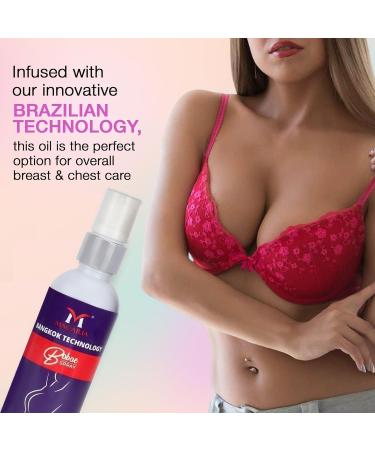 Macaria Cosmetics Pvt Ltd Bobae Brazilian Natural Women Breast Bust boobs Tightening Spray Oil - Buy Online on GoSupps.com