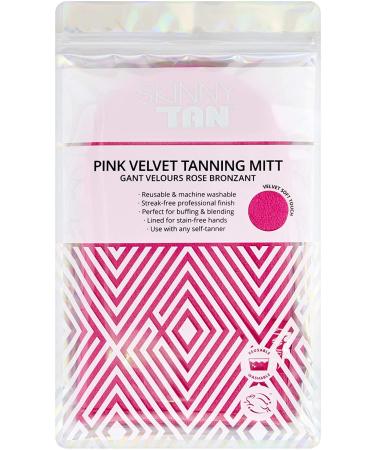 Skinny Tan Double Sided Luxury Fake Tan Glove Dual Use Reusable glove Streak application Super soft and washable Application Mitt