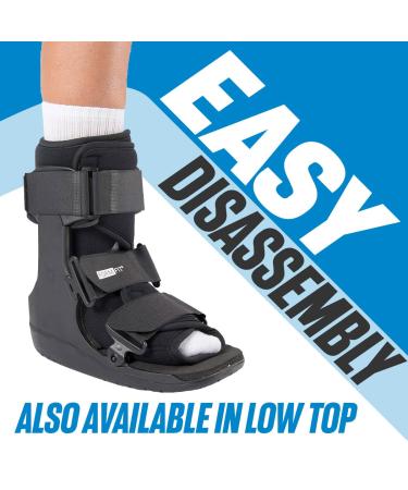 Ossur Formfit Walker Boot - Medical Grade Low Top Walker Boot for Broken Foot Sprained Ankle & Fractures | Breathable Pneumatic Technology | International Shipping - Buy Online on GoSupps.com