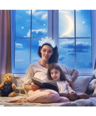 RmKbe 2 Pieces Snowflake Headband Adult Teens Tinsels Headband Glitter Christmas Snowflake Headband Winter Snow Hair Hoop for Christmas Party Hair Accessories - Buy Online on GoSupps.com