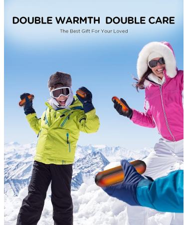 Comfytemp Hand Warmer, Rechargeable Hand Warmer 9000mAh/5200mAh/4500mAh, 3 Level Adjustable, 360 Emit Heat, Camping & Outdoor & Winter & Therapy Black 4500mAh 2 Packs - Buy Online on GoSupps.com