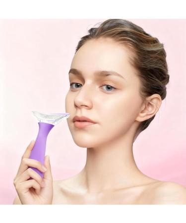 Face Ice Roller Massager Reusable Facial Cooling Silicone Mold Contour Cube Ice Facial for Face Womes And Mens Cold Compress Care Reduce Puffiness Minimize Pores Soothing Skin - Buy Online on GoSupps.com