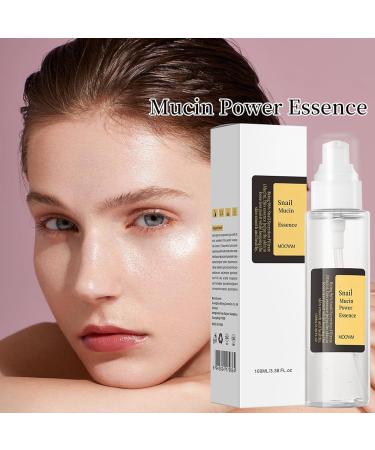 Snail Mucin Essence - 100ml Snail Mucin Moisturiser Snail Face Serum for Face Moisturiser - Mucin Power Essence Brightening Essence Lighten Dark Spots And Fine Lines - Buy Online on GoSupps.com