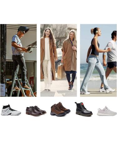 Orthotic Arch Support Shoe Inserts for Flat Feet & Plantar Fasciitis - Men's 10-10 1/2, Women's 12-12 1/2 | PCSsole Insoles (11.42 Inch) - Buy Online on GoSupps.com