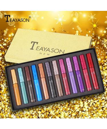 Jojomis 12PCS Glitter Eyeliner Shiny Eye Makeup Set - Buy Online on GoSupps.com