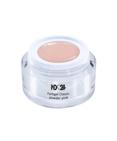 Uv Led Color Gel - Gel Classic Powder Pink - Pink Color - Studio Quality - Made in Germany - 5ml
