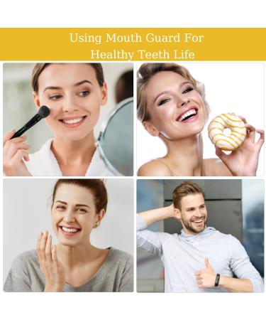 Mouth Guard for Teeth Grinding 4 Pack Sleep Mouth Guard Shunshi Gum Shield Anti Grinding Mouth Guard for Sleeping at Night Reusable Mouth Guards Grinding Teeth for Adults & Kids to Prevent Bruxism - Buy Online on GoSupps.com