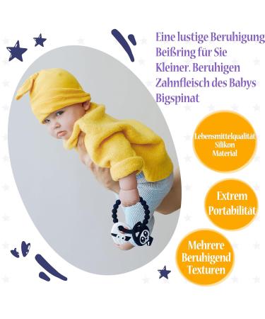 Halloween Baby Teether | Silicone Gothic Baby Teether Toy for Infants - Buy Online on GoSupps.com