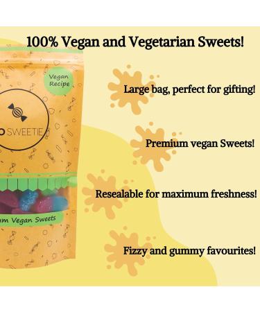 Vegan Premium Pick and Mix Sweets - SoSweetie Resealable Pouch - Buy Online on GoSupps.com