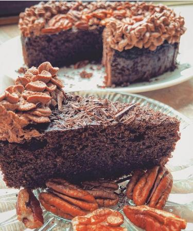 Groovy Keto Chocolate Cake / Cupcake Mix | Low Carb | Keto Friendly | Sugar Free | Only 1g Net Carbs Per slice | Keto Baking Mix Diabetic Friendly - 260g Pouch Chocolate 260 g (Pack of 1) - Buy Online on GoSupps.com