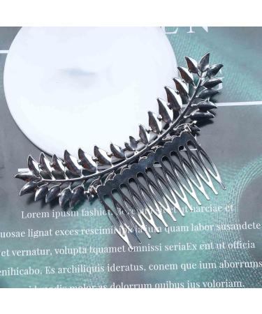 Shop Inilbran Boho Silver Leaf Hair Comb | Vintage Bridal Hair Accessories for Weddings & Bridesmaids - Buy Online on GoSupps.com