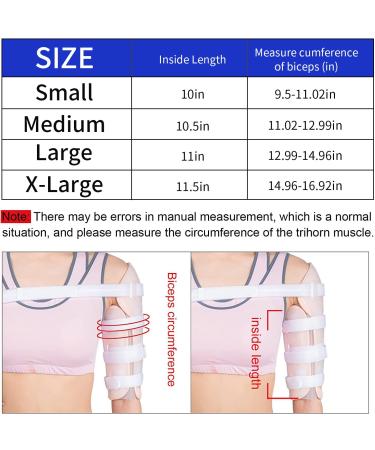 Buy GHORTHOUD Humeral Shaft Fracture Splint | Lightweight & Breathable Upper Arm Brace for Men & Women | International Shipping Available - Buy Online on GoSupps.com
