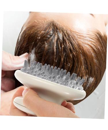 Frcolor 2-in-1 Shampoo Brush & Scalp Massager - Gentle Hair Washing & Pedicure Tool - Spa Quality Shower Head Cleaning - Buy Online on GoSupps.com