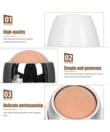 1pc Volcanic Roller Facial Oil Absorbing Ball - Blotting Roller for Kids - Skin Care & Beauty Instrument - Buy Online on GoSupps.com