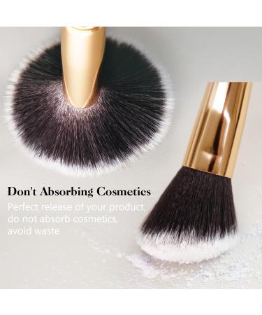 Zoreya Premium Makeup Brush Set - 16 Piece Brush Kit for Foundation, Powder, Blush, and Eye Shadows - Cruelty-Free Synthetic Brushes for Flawless Makeup Application - Buy Online on GoSupps.com