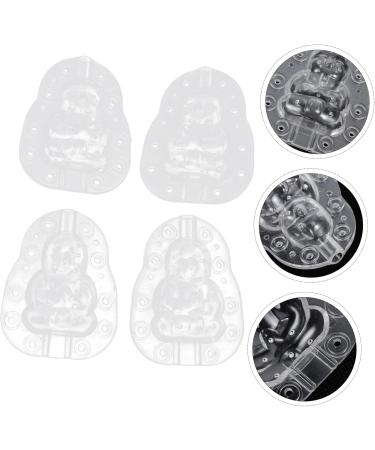 SUPVOX Vegetable Mold 4pcs Fruit Mold 3D Fruit Mousse Shaper Mold Adorable Forming Mold Strawberry Pumpkin - Buy Online on GoSupps.com
