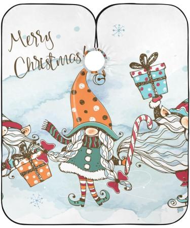 Waterproof Barber Cape | Magic Gnomes & Cheetah Haircut Bib for Men & Women | Unisex Hair Cutting Cape - Buy Online on GoSupps.com