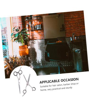 Frcolor Hair Cutting Scissors Kit - Professional Salon Tools for Hairdressers | Edge-Set Haircutting Kit in Black (2 pcs 160x140 cm) - Buy Online on GoSupps.com