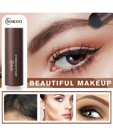 Professional Eyebrow Stamp Kit in Auburn - Long-lasting One Step Stencil for Women - Buy Online on GoSupps.com