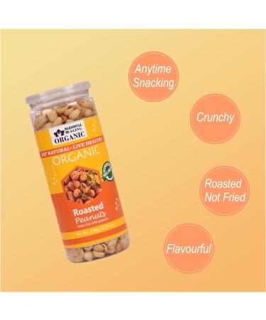 Blessfull Healing Organic Natural Vegan Sweet Thai Chilli Roasted Peanuts Crunchy Healthy Snacks 150 Gram - Buy Online on GoSupps.com