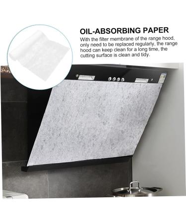 Beaupretty Hood Oil Absorb Pad Fan Range Hood Paper Kitchen Hood Proof Paper Oil Proof Paper rv Stove Household Fans Charcoal Non-Woven Fabrics Oil-Proof Sticker Plug-in Kitchen - Buy Online on GoSupps.com