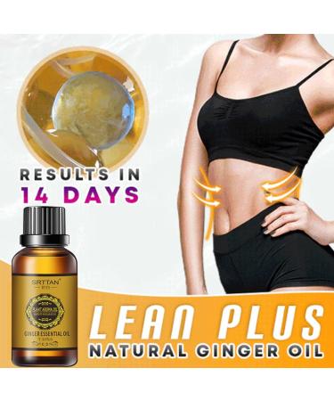 Organic Ginger Essential Oil - Lymphatic Drainage Swelling Relief Pure Spa Massage Oil - Buy Online on GoSupps.com