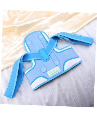 Posture Brace Belt for Upper Support | Posture Fixer Strap & Orthotics Shoulder Support in Blue - Shop Now - Buy Online on GoSupps.com