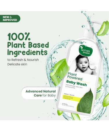 Buy Plant Powered Baby Face Cream Lotion & Wash - Natural & Eco-Friendly (50g & 200ml - Buy Online on GoSupps.com