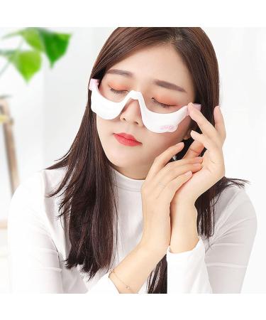 Buy Eye Massager with Hot Compress | Soothing Heating Eye Massage for Ultimate Comfort (White) - Buy Online on GoSupps.com