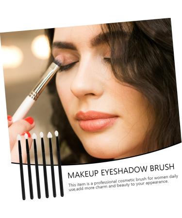 Ipetboom 12 Pcs Lip Brush Eye Shadow Brush Makeup Brush Silicone Lip Mask Brush Eyeshadow Brush Applicator 14x1.2x0.8cmx2pcs Blackx2pcs - Buy Online on GoSupps.com