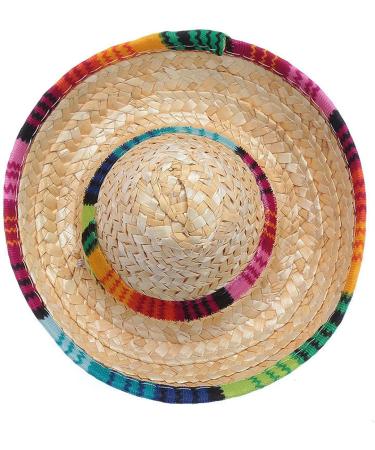 AWOCAN Pet Straw Hat Funny Mexican Sombrero Cap Party Decorations for Birthday for Small Pets/Puppy/Cat - Buy Online on GoSupps.com