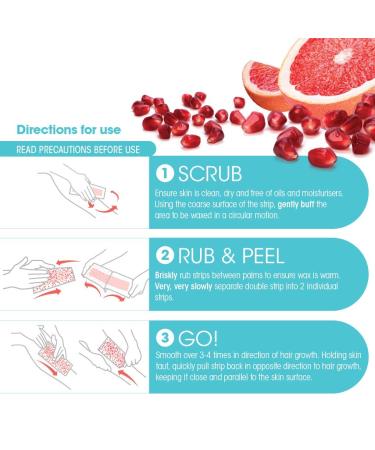 Nad's Body Wax Strips - 2-In-1 Exfoliator and Hair Removal Kit for Women - Buy Online on GoSupps.com