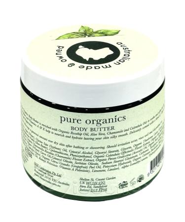 Om She Aromatherapy Basil Grapefruit Peppermint Body Butter - 14.11 oz | Nourishing Skin Care | International Shipping - Buy Online on GoSupps.com
