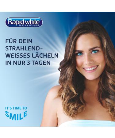 Rapid White Tooth Whitening Strips Set | Express Bleaching for a Bright Smile - Self-Resolution Technology - Buy Online on GoSupps.com