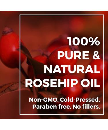 Leven Rose 32 oz Bulk Wholesale Organic Rosehip Seed Oil - 100% Natural - Buy Online on GoSupps.com