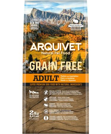 ARQUIVET - GRAIN FREE - Croquettes for adult dogs - Turkey with vegetables - 12 kg - Buy Online on GoSupps.com