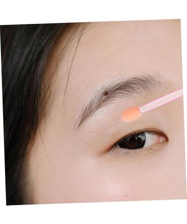 100pcs Dual-Sided Eye Shadow Sticks - Sponge Makeup Brushes | Pink Eyeshadow Applicators for Flawless Eye Makeup | International Shipping Available - Buy Online on GoSupps.com