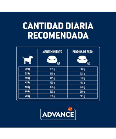 Advance Maxi Adult Light - Croquettes for Large Breed Adult Dogs with Chicken - 12kg - Buy Online on GoSupps.com