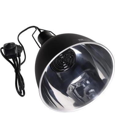 AIICIOO 8.5 Aluminum Reflective Dome for Reptiles - E27 Ceramic Lamp Holder - 150W Heating Lamp for Turtles - Buy Online on GoSupps.com