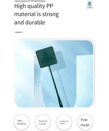 Enlarged and Thickened with Tweezers Fly swatters Mosquito Repellent swatters can be Hung for Storage Light and Easy to Carry Suitable for Household Picnic Garden Supplies Plastic Tools Two-color Group B One-size-fits-all - Buy Online on GoSupps.com