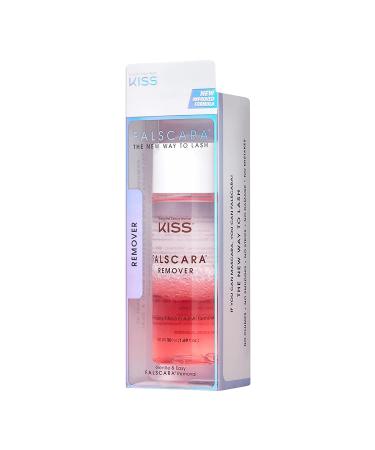 KISS Falscara DIY Eyelash Extension Remover with Natural Rosewater - Gentle Eye Cleanser for False Lashes - Buy Online on GoSupps.com