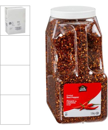 Club House Quality Natural Herbs & Spices RED PEPPER CRUSHED 1.6kg (pack of 1) - Buy Online on GoSupps.com