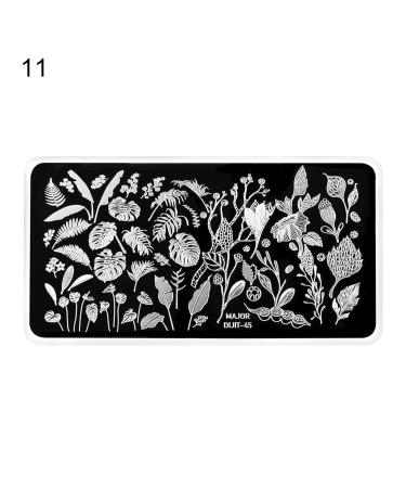 Premium Nail Art Templates for Women | Stainless Steel Patterns for Halloween & Christmas | Manicure Printing Plates - Buy Online on GoSupps.com