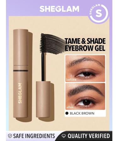 SHEGLAM Waterproof Eyebrow Cream Gel - Long Lasting Highly Pigmented Brown Balm with Brush for Perfect Brows - Buy Online on GoSupps.com
