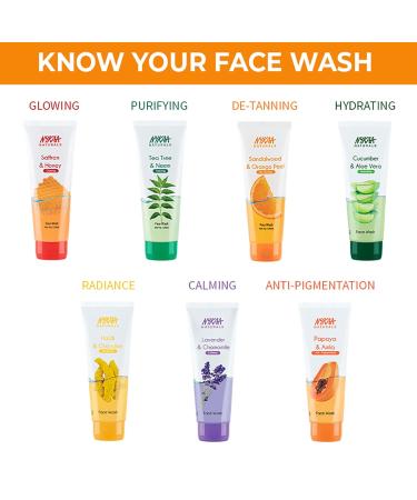 Buy Nykaa Naturals Face Wash - Sandalwood & Orange 3.38 oz | Moisturizing Makeup Remover & Soothing Antioxidant Skin Care - Buy Online on GoSupps.com