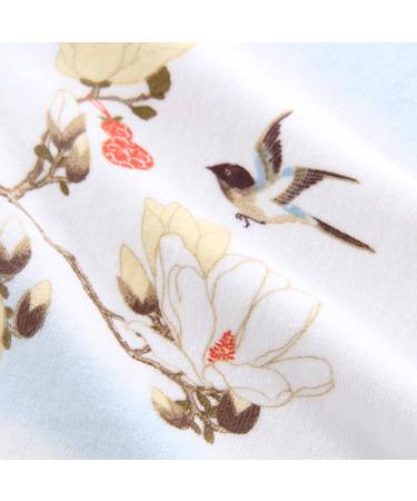 Kissvian 2-Pack Pure Cotton Square Face Towel Hand Towels Chinese Style Imperial Garden Pattern Ultra Soft Washcloths for Bathroom - Buy Online on GoSupps.com