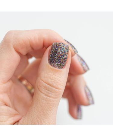 Avoa Beauty Nail Film - When the Party's Over | Black & Colorful Glitter Nail Wraps | 16 Long-Lasting Self-Adhesive Nail Designs - Buy Online on GoSupps.com